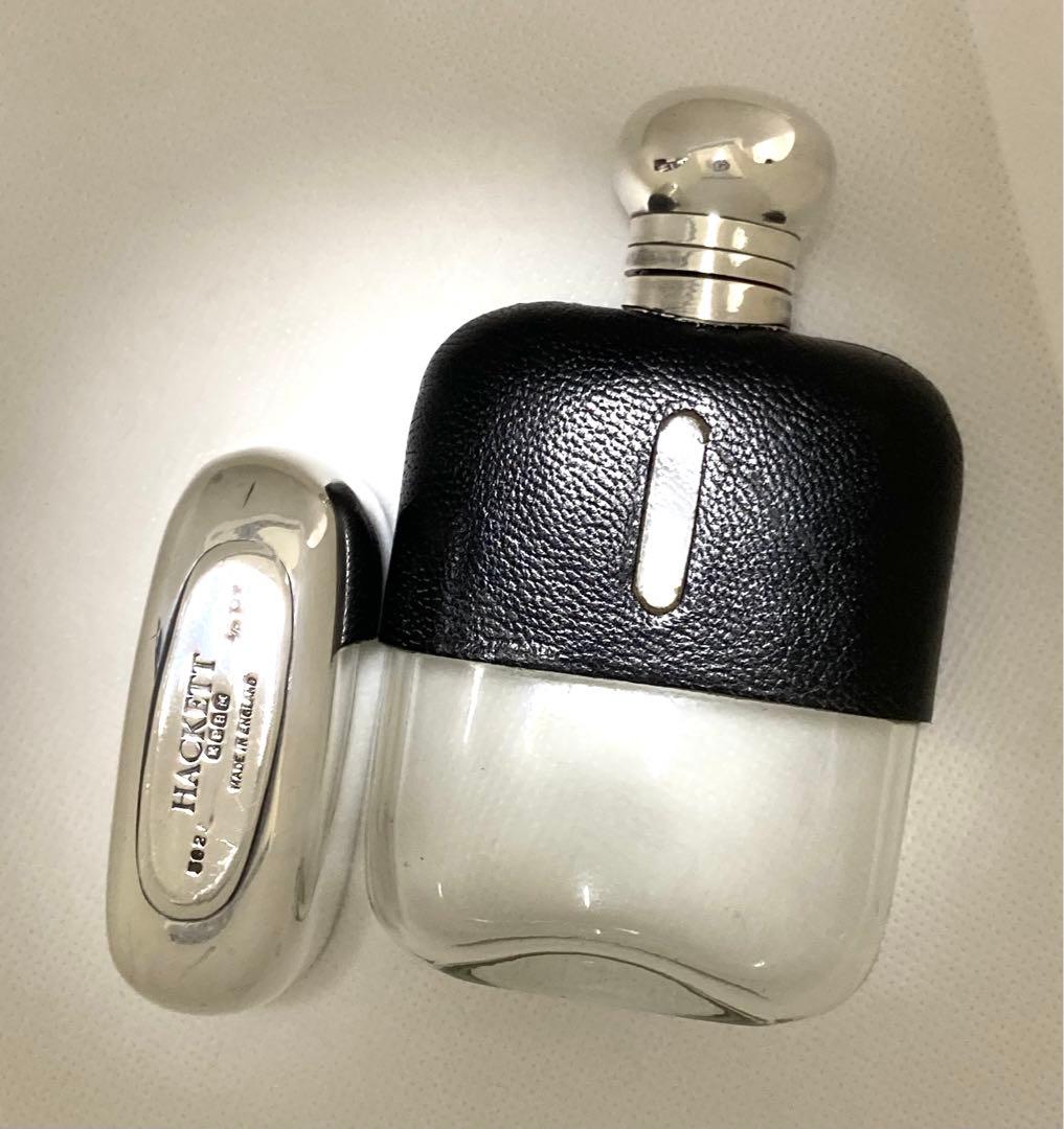 '80sヴィンテージ HACKETTハケットスキットル フラスコ 英国製 未使用