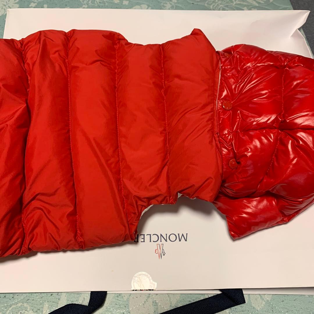 モンクレール　アウター　キッズ　ダウン　ベスト　赤　新品