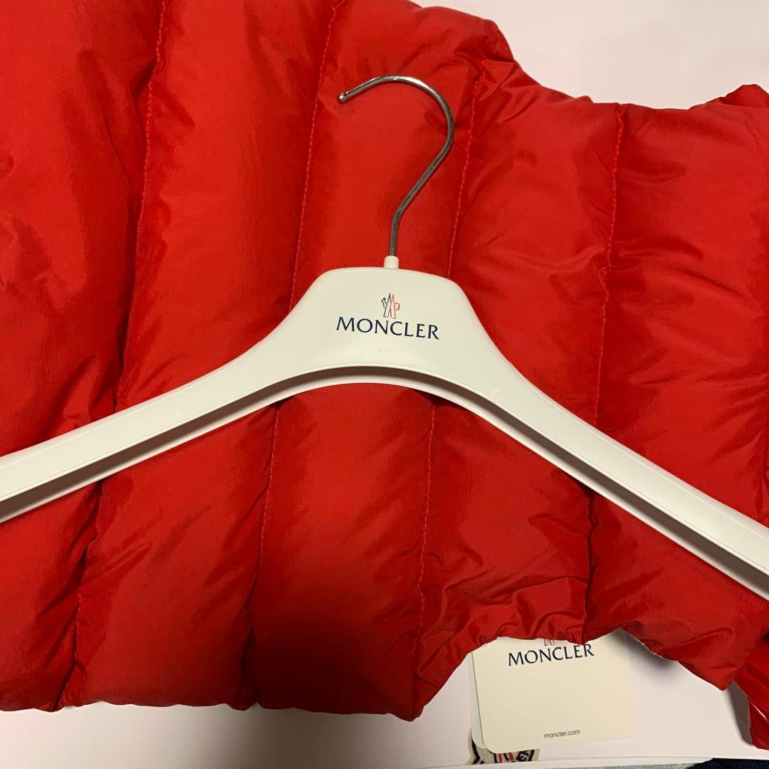 モンクレール　アウター　キッズ　ダウン　ベスト　赤　新品