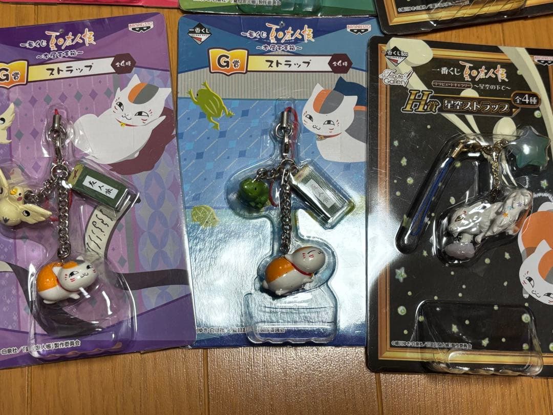 夏目友人帳 ストラップ チャーム まとめ 一番くじ