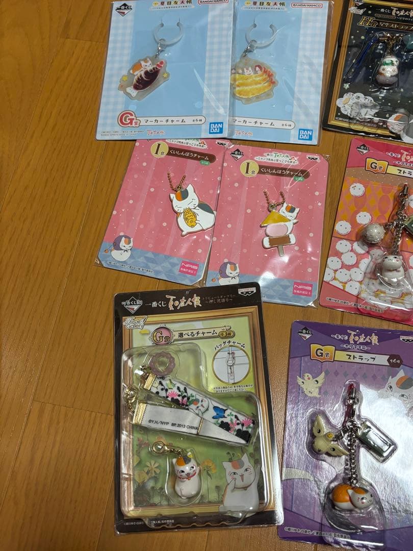 夏目友人帳 ストラップ チャーム まとめ 一番くじ