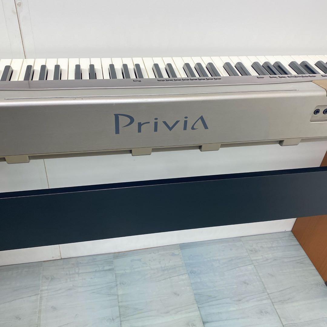 送料無料 カシオ 電子ピアノ PriviA PX-110 純正スタンド付き