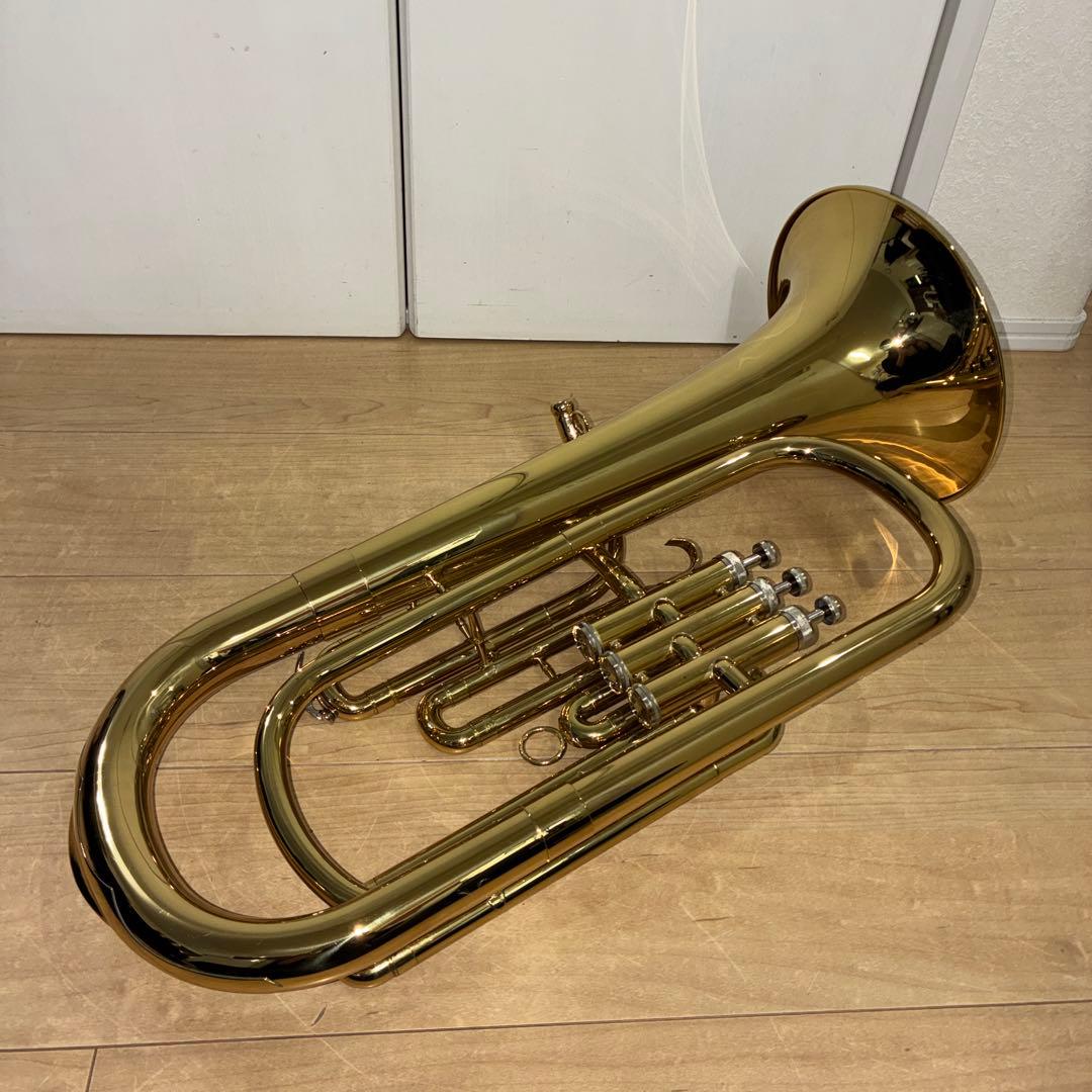 希少　美品　メンテ済み　amoon ユーフォニアム 本体 ケース付き