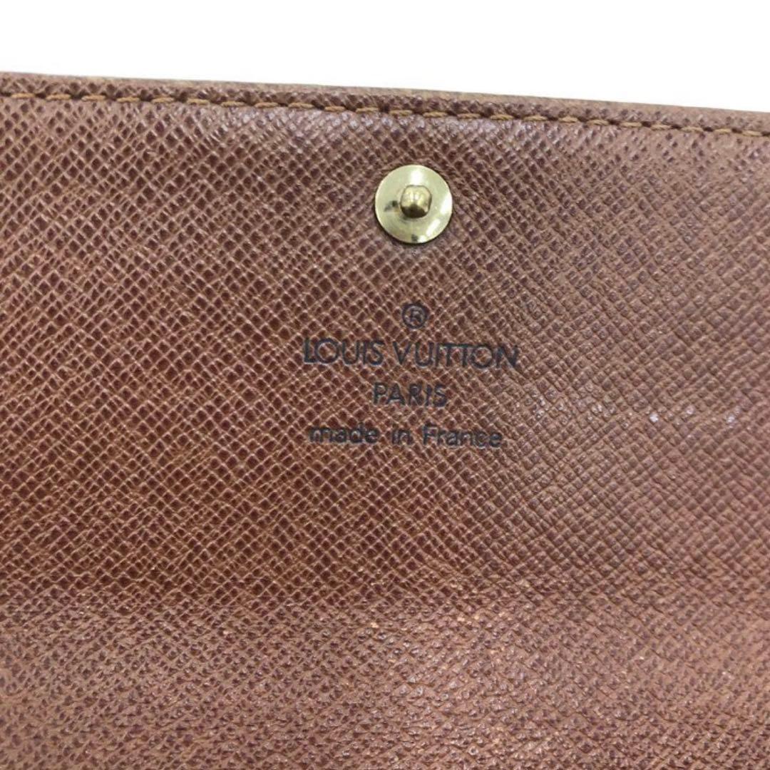 LOUIS VUITTON ルイ・ヴィトン モノグラム ポルトモネクレディ