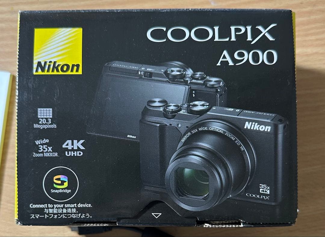 Nikon COOLPIX A900 箱付、説明書、保証書付き