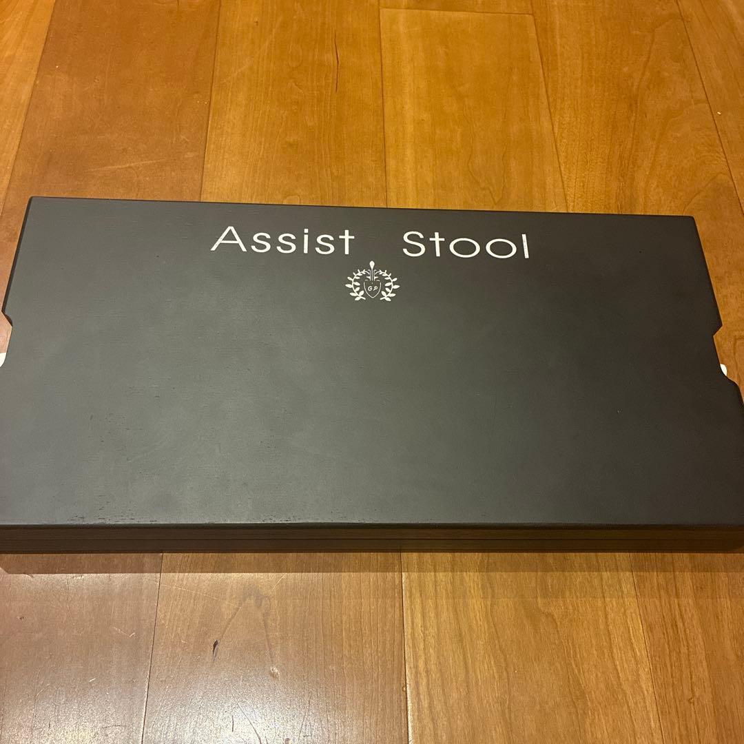 【美品】ピアノ補助台　アシストスツール　吉澤　ASS-V BK