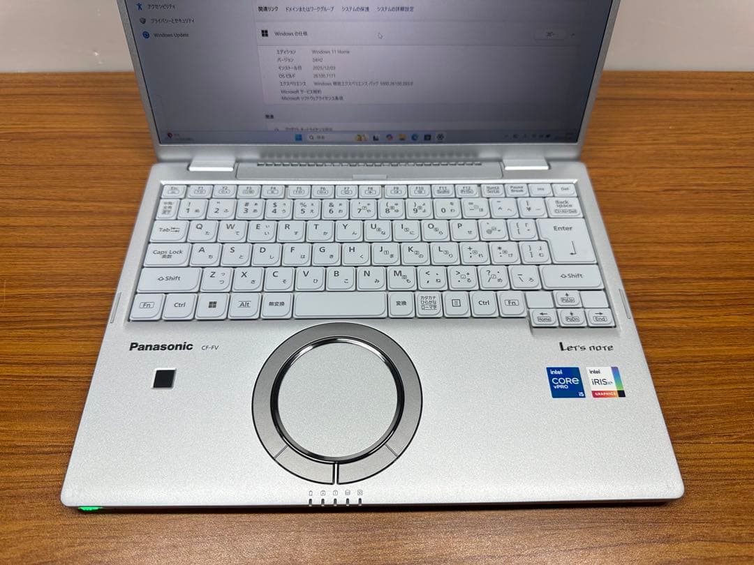 Windowsノート本体 2.Panasonic CF-FV1 I5-1145G7 16GB 512GB