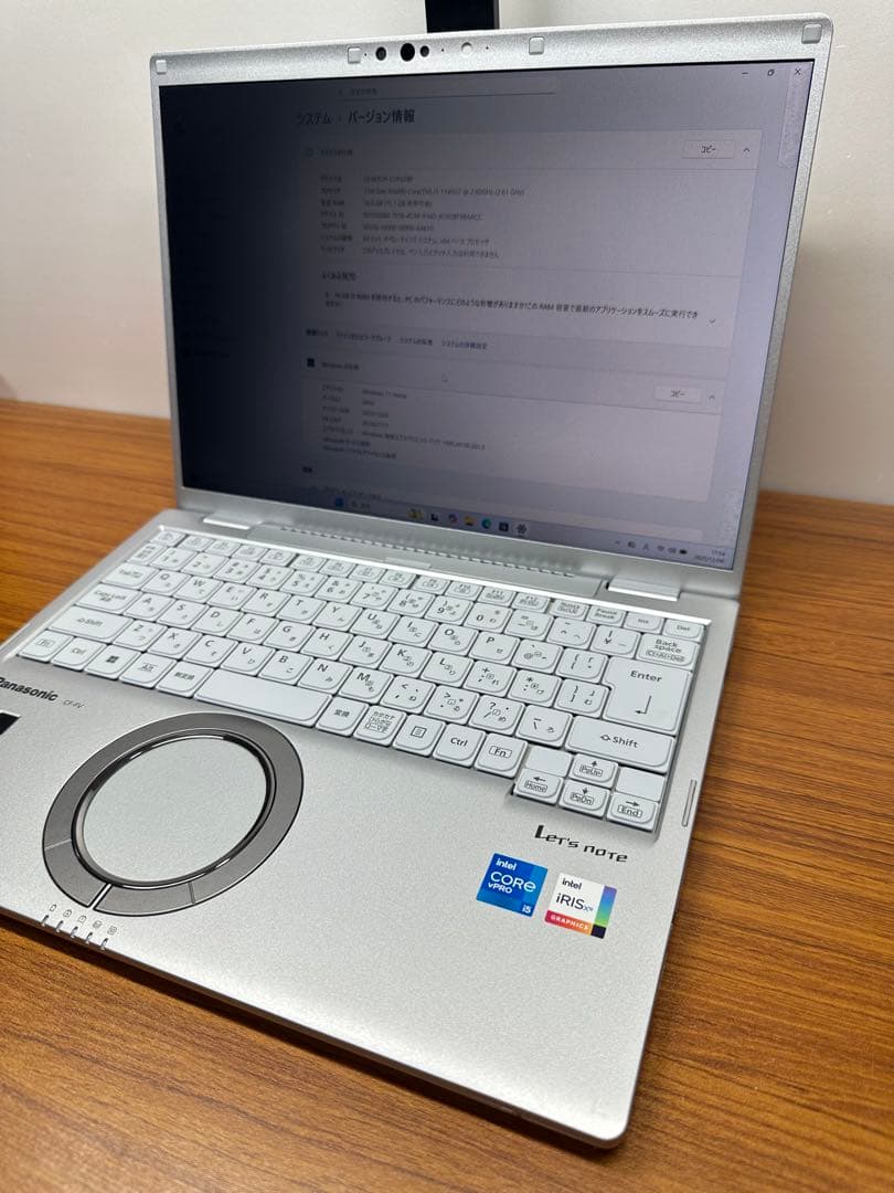 Windowsノート本体 2.Panasonic CF-FV1 I5-1145G7 16GB 512GB