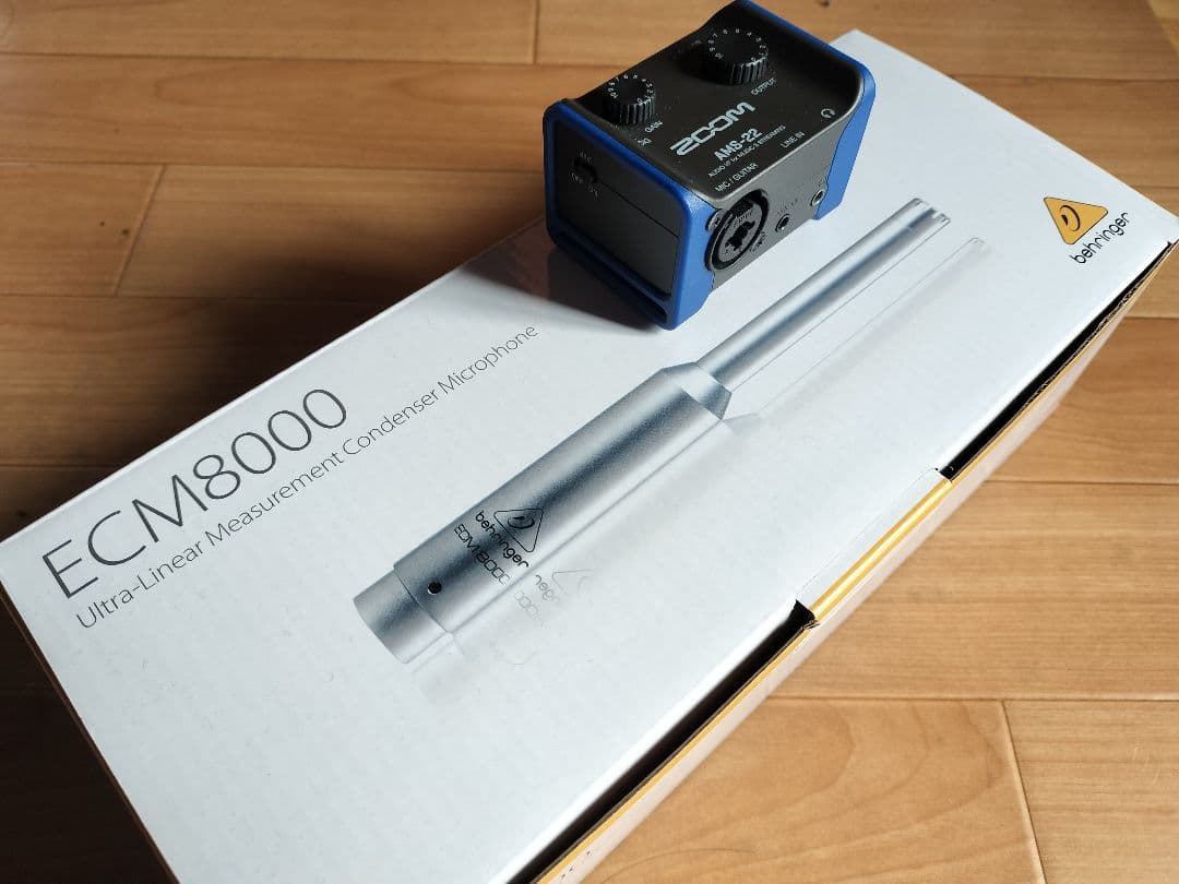 その他 behringer ECM8000 + ZOOM AMS-22