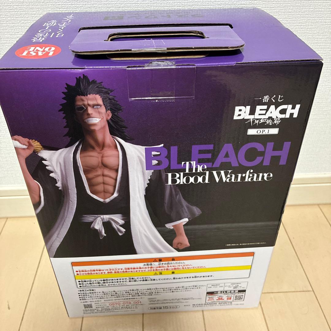 ブリーチ 一番くじ 更木剣八 フィギュア ラストワン賞BLEACH 千年血戦篇