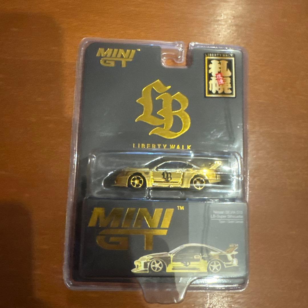 ミニカー MINI GT Liberty Walk s15 GOLD minic