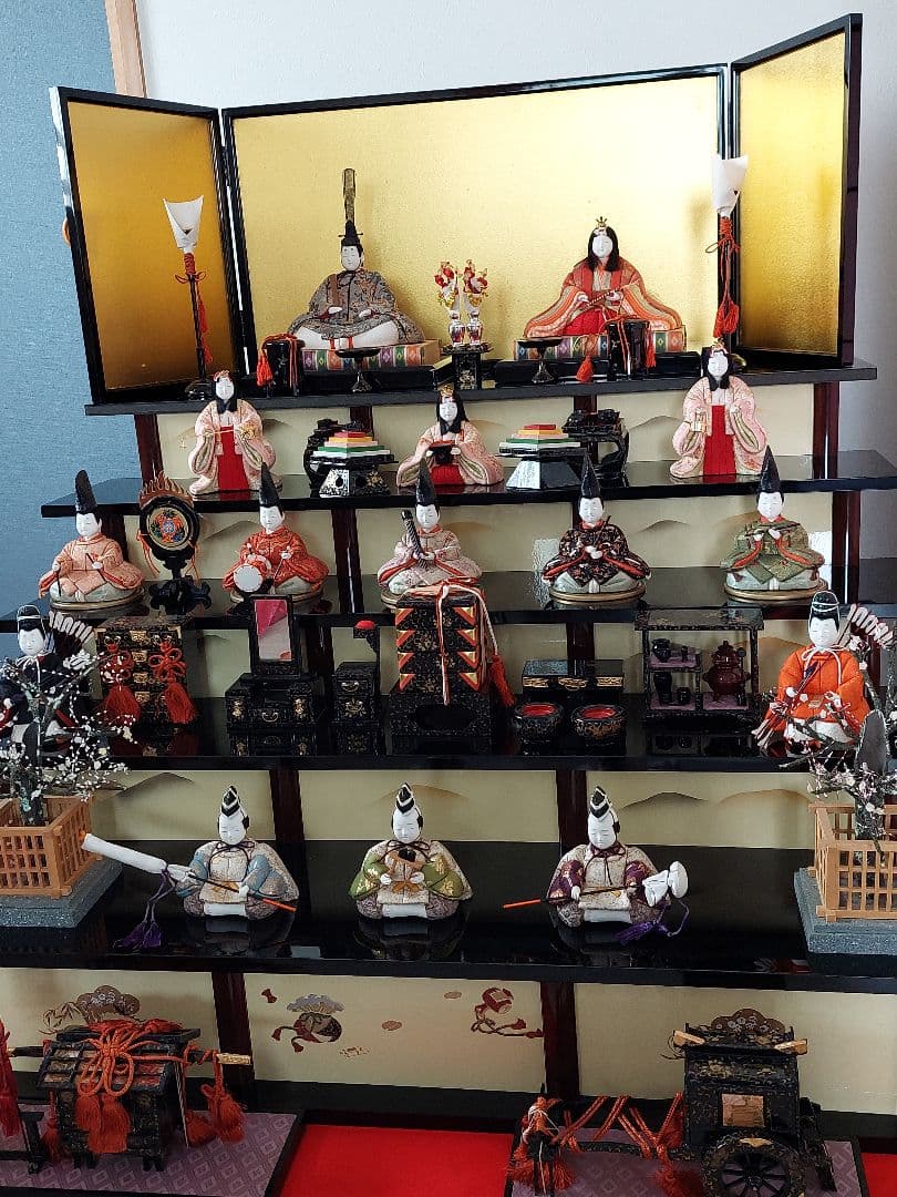 真多呂　雛人形　5段飾り　セットA