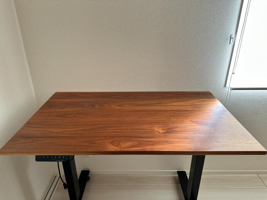 FLEXISPOT EF1　電動昇降式デスク　天然木天板つき