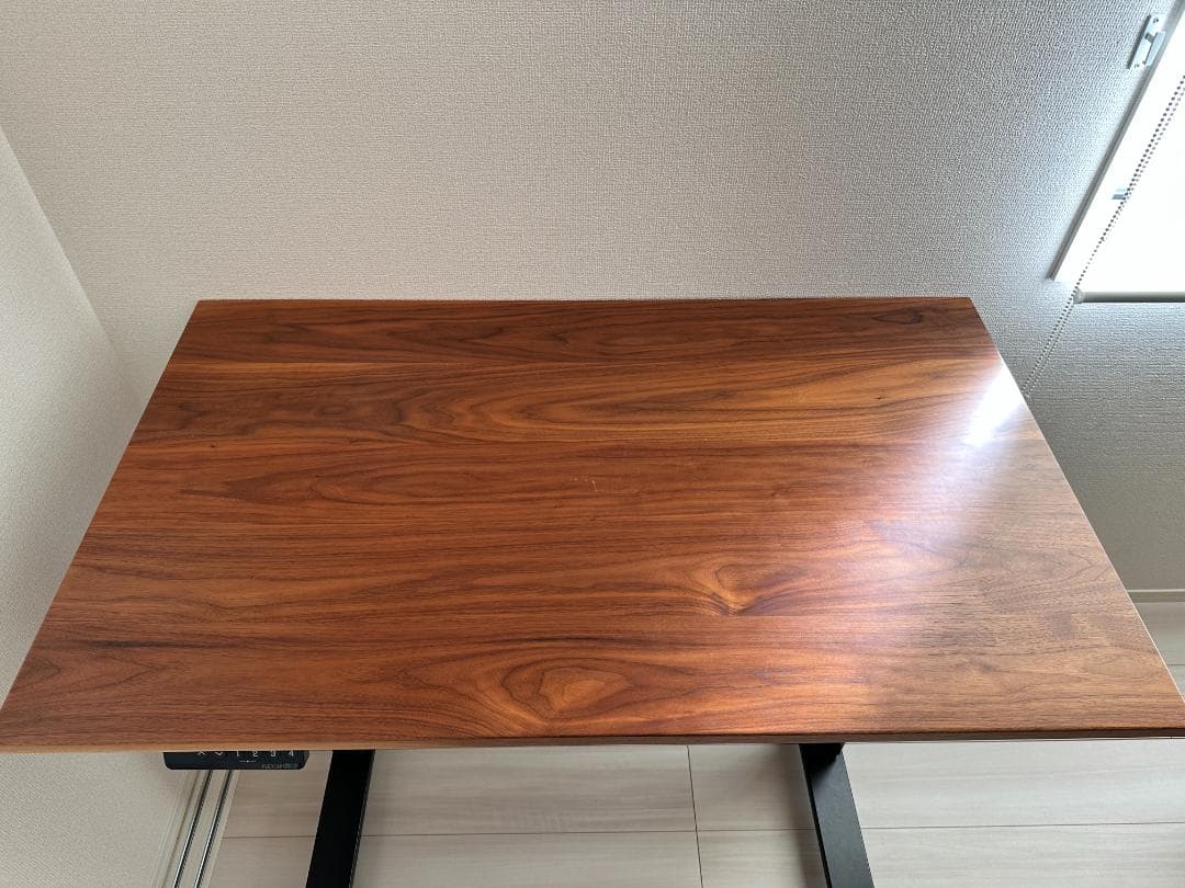 FLEXISPOT EF1　電動昇降式デスク　天然木天板つき