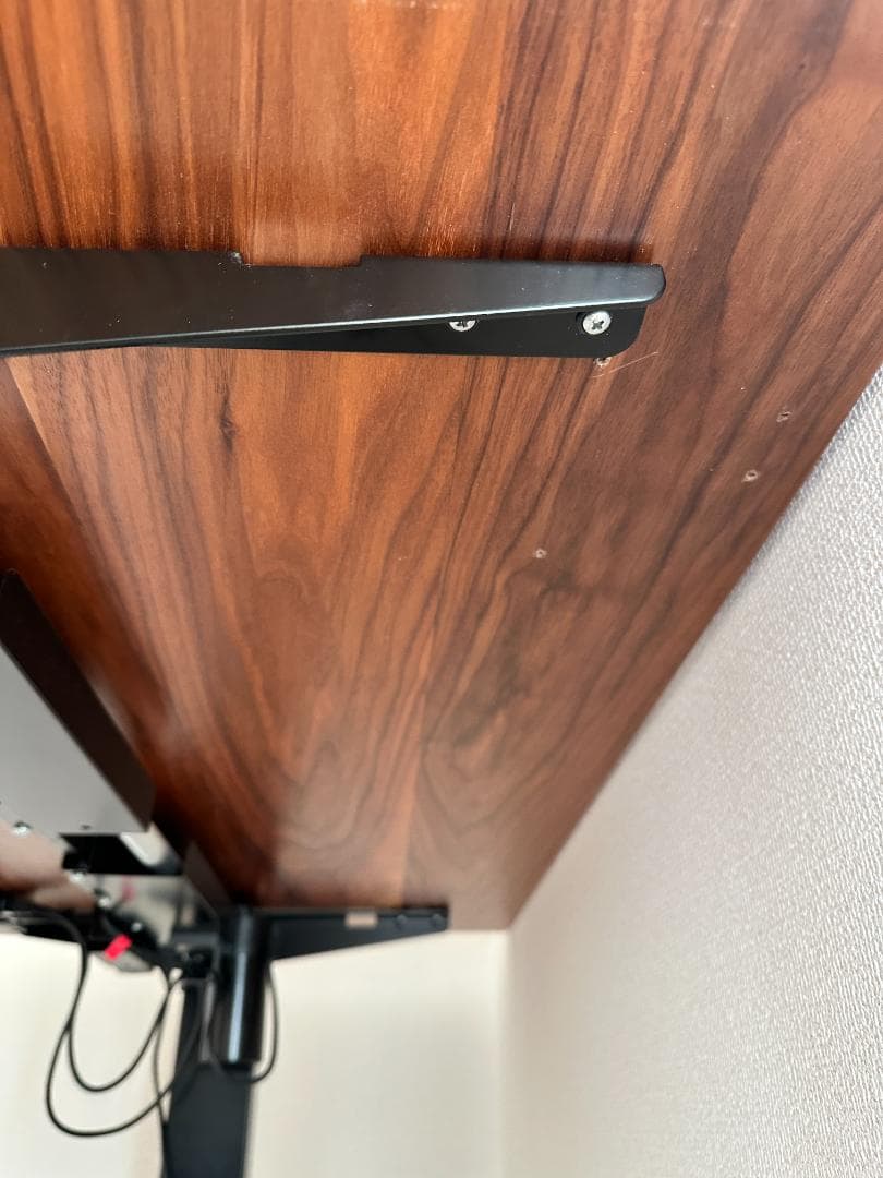 FLEXISPOT EF1　電動昇降式デスク　天然木天板つき