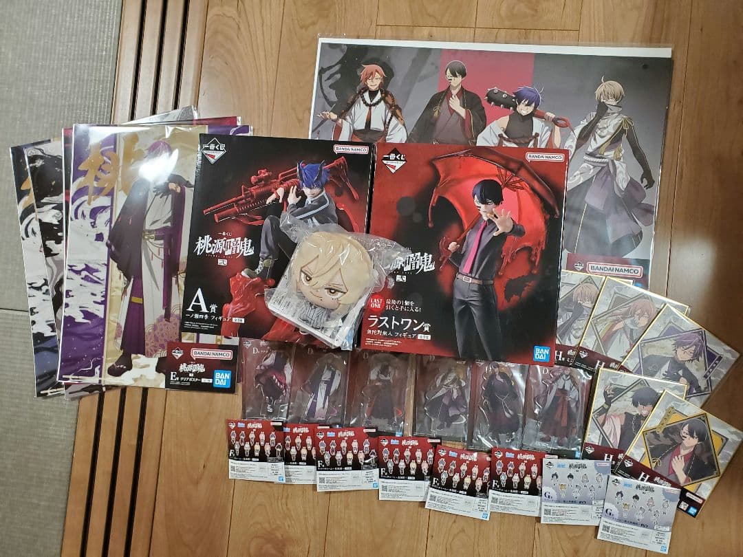 一番くじ 桃源暗鬼 A賞 一ノ瀬四季 ラストワン 無陀野無人 B賞 桃寺神門 他