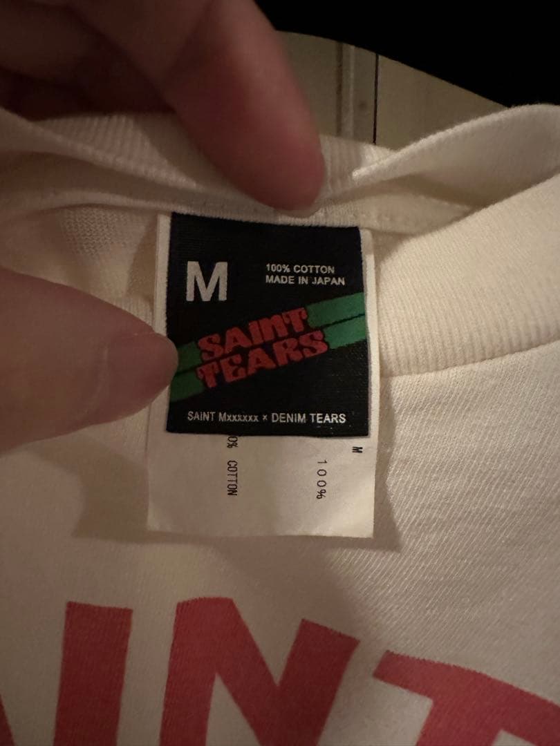 セントマイケル デニムティアーズ M Tシャツ