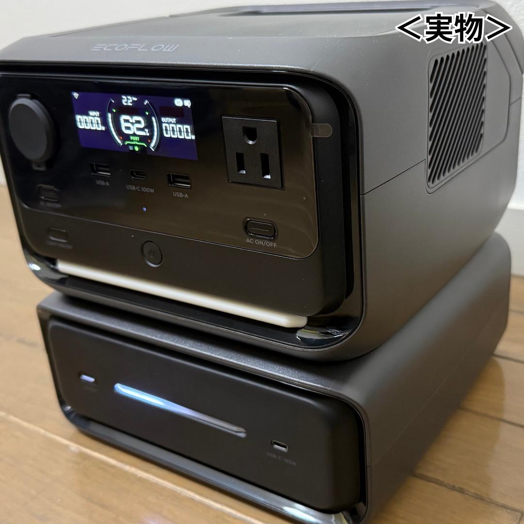 【新品】Ecoflow  3 Plus・エクストラバッテリーEB290