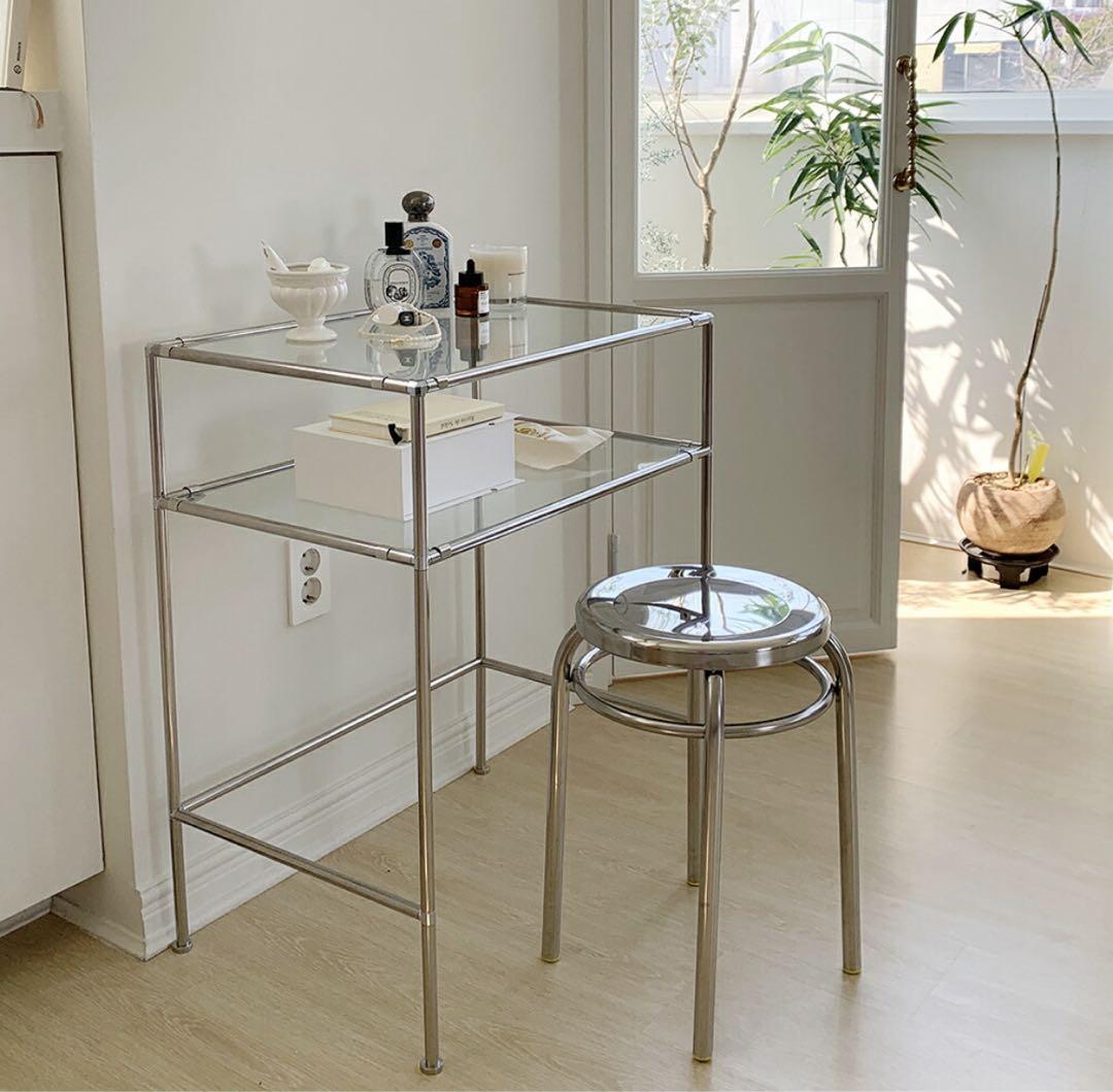 vamir ガラスドレッサー　韓国インテリア