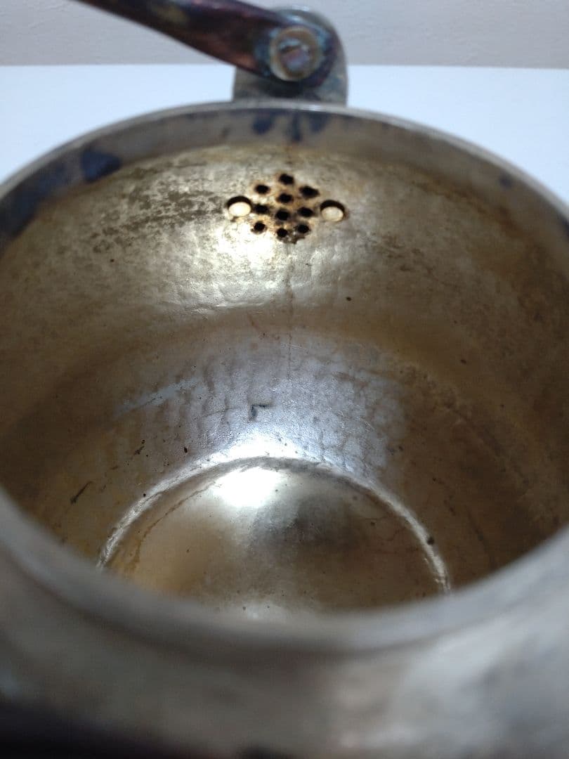 平安銅政 湯沸 共箱 茶道具 煎茶道具 急須 茶注 薬缶