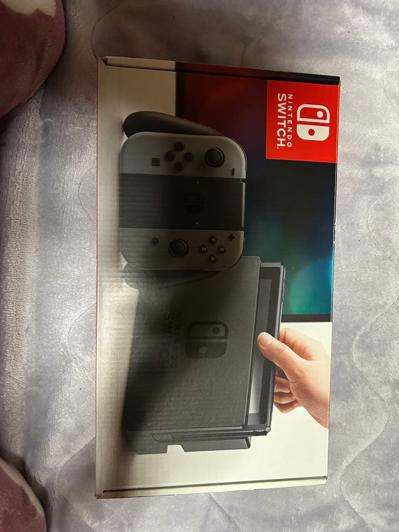 Nintendo Switch グレー 本体 箱付き