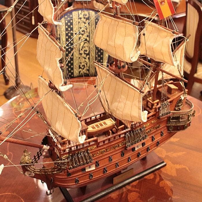 サン・フェリペ号 木製帆船 San Felipe 船舶オブジェ 223-337