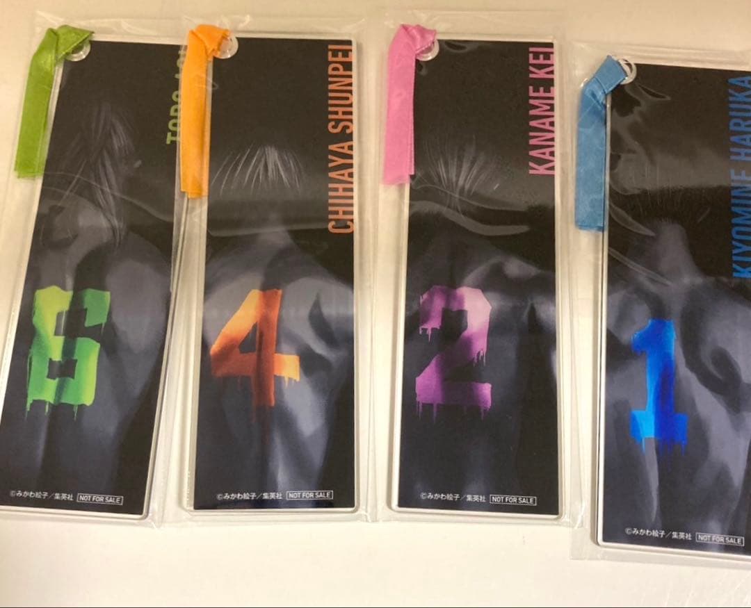 忘却バッテリー　アクリルしおりセット