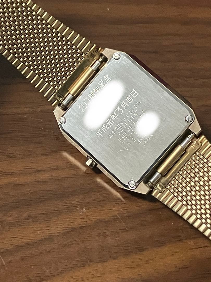 citizen exceed 2730-273699 ゴールドカラー