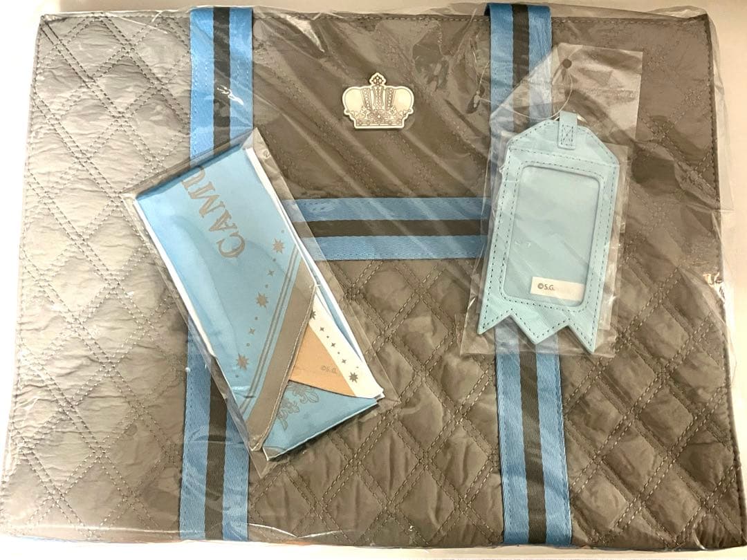 新品未開封　うたプリ　カミュ　15th キルティングバッグ　スカーフ