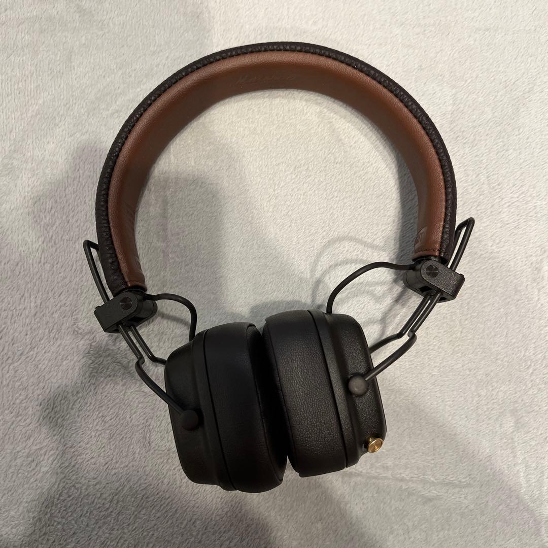 Marshall Major IV ワイヤレスヘッドフォン BROWN