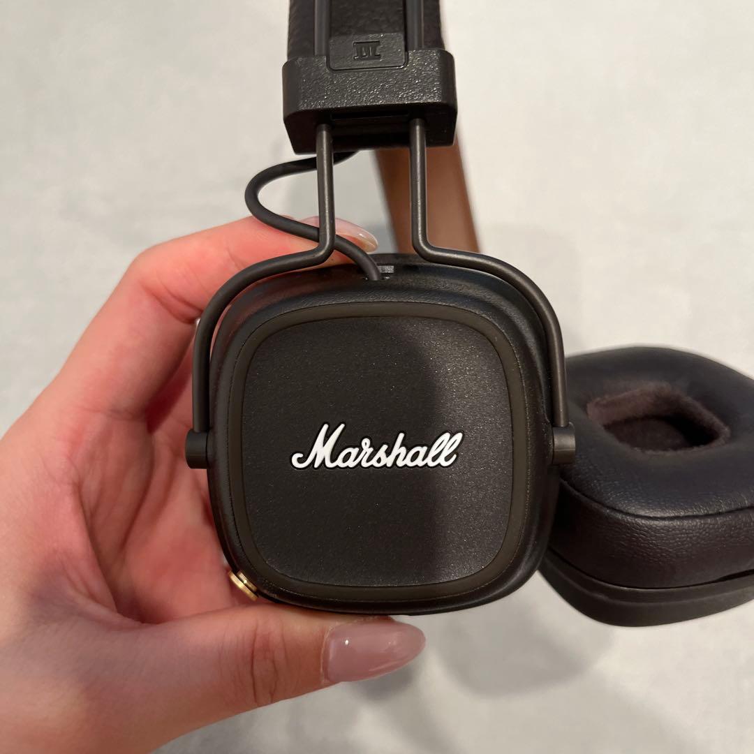 Marshall Major IV ワイヤレスヘッドフォン BROWN