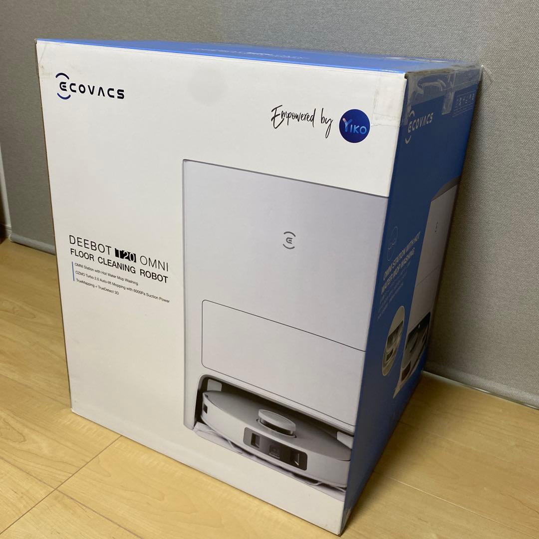 新品保証付☆エコバックス DEEBOT T20 OMNI 床掃除ロボット 掃除機