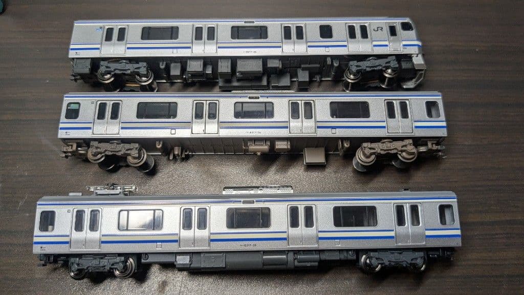KATO　217系11両とコキ200、106