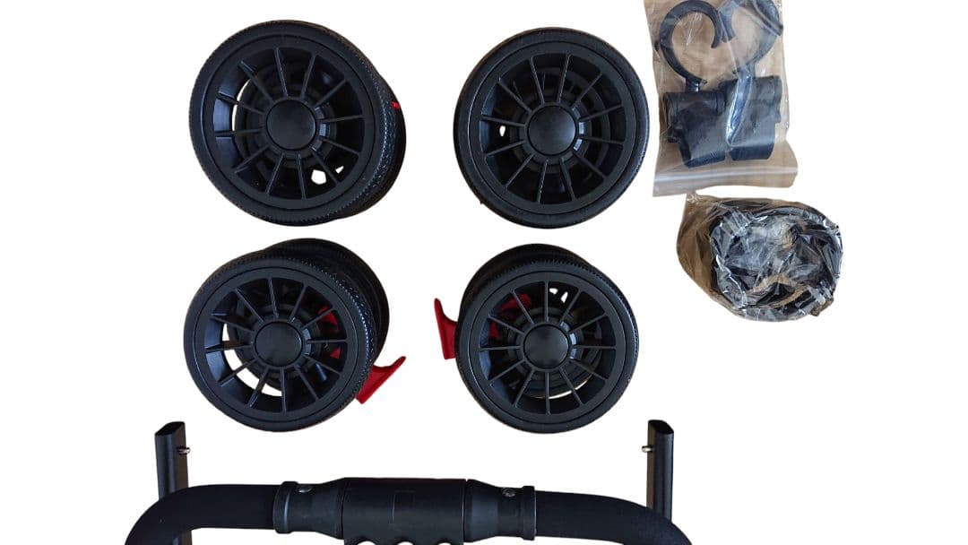 【未使用❗️】 ペットカート バギー 分離型 キャリー 持ち運び ブラック 犬 猫