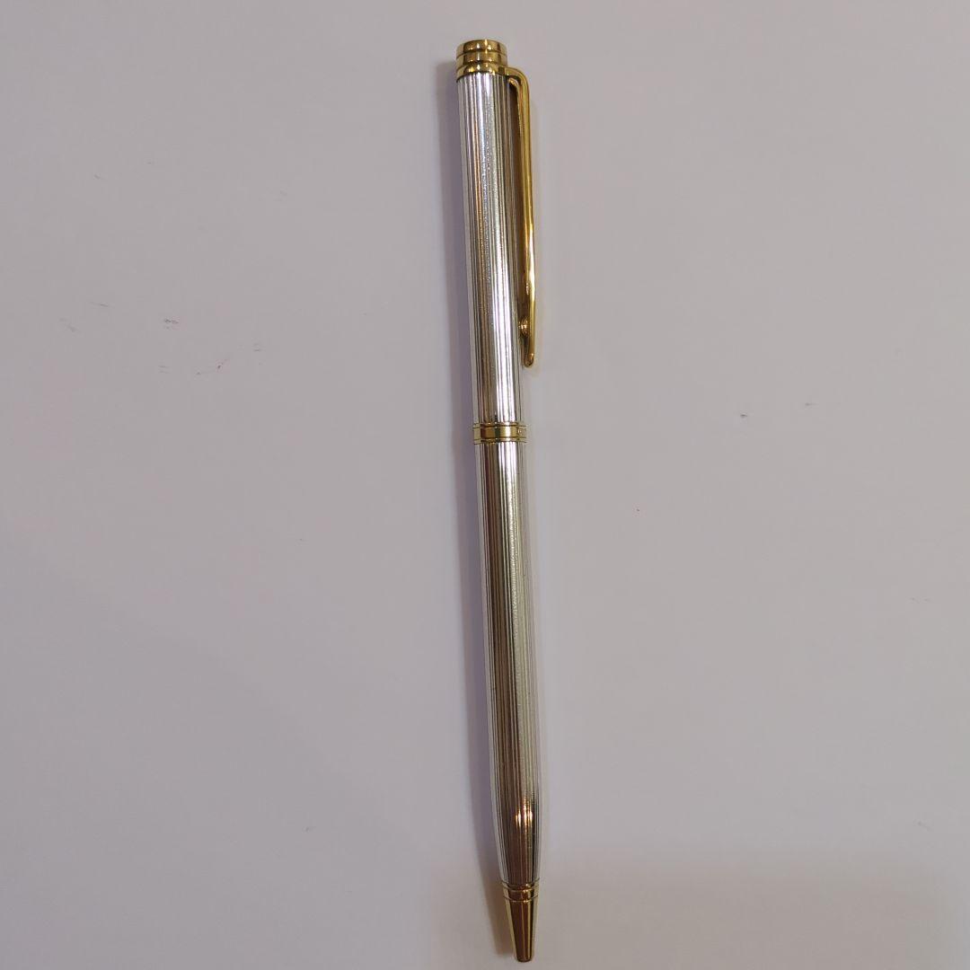 ウォーターマン　PARIS　万年筆　F　細字　ボールペン　スターリングシルバー