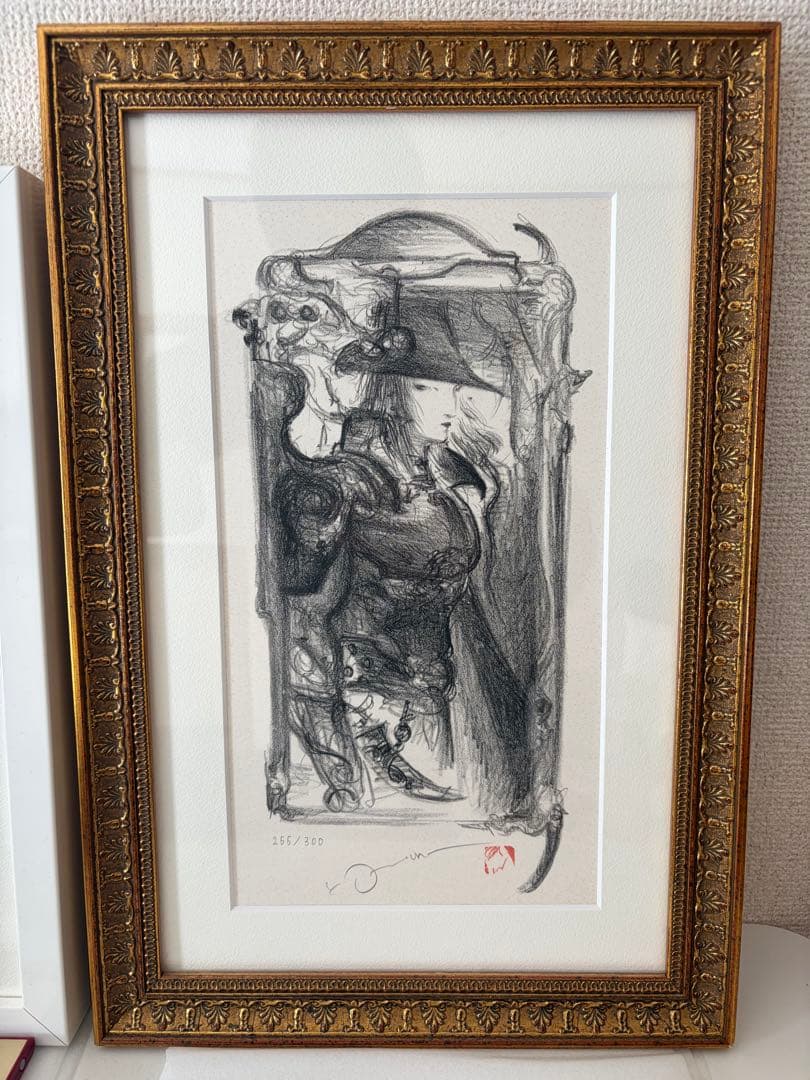 天野喜孝 ヴァンパイアハンターD リトグラフ ミスティシリーズ