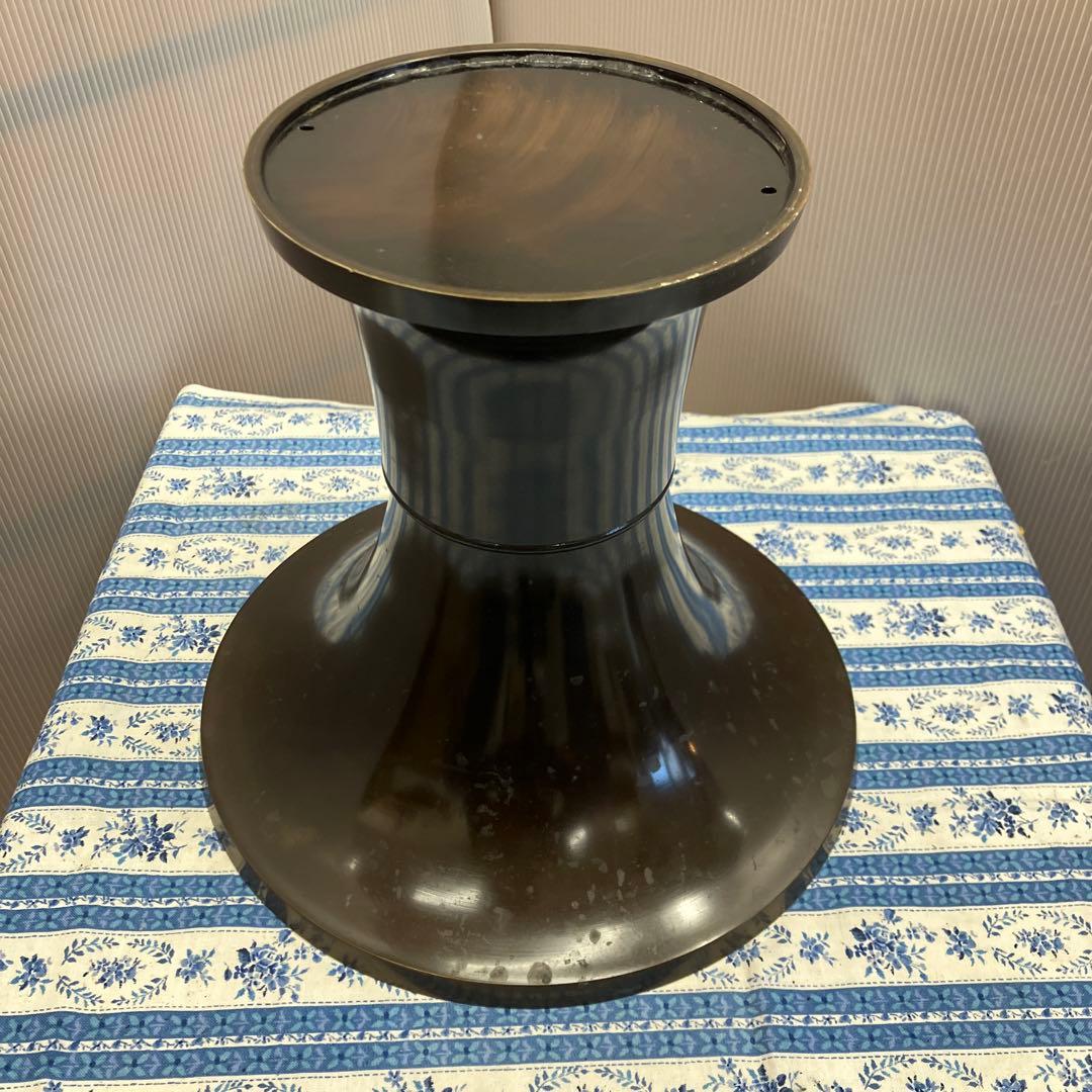 華道道具　花器　銅製　唐銅ラッパ型　花器　ダンボール箱　S385KD2