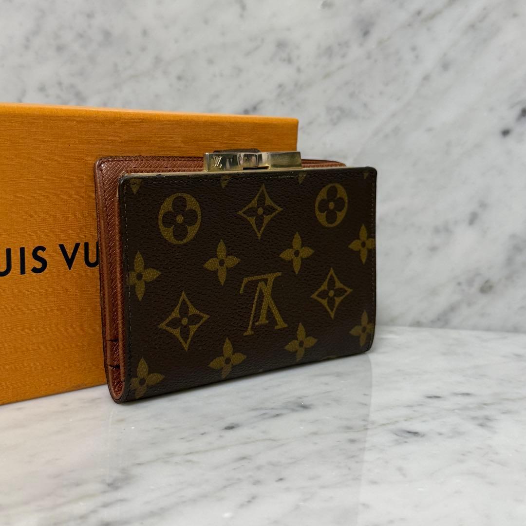 美品 ルイヴィトン ポルト・モネ・ビエ・ヴィエノワ キャンバス M61663