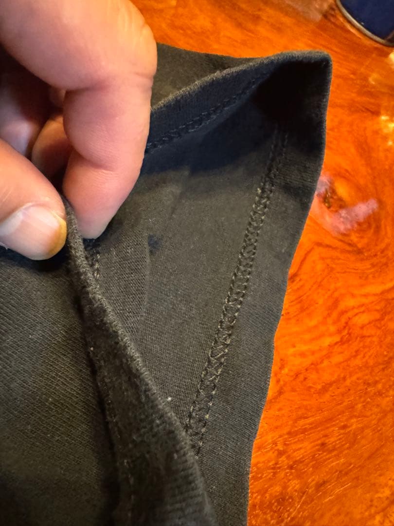 ビンテージBALZAC黒グラフィック、バンT made in USA、L美品