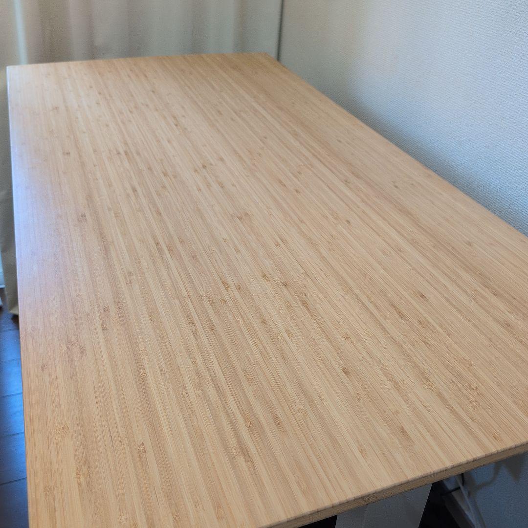 電動昇降デスク FLEXI SPOT 竹天板140 70