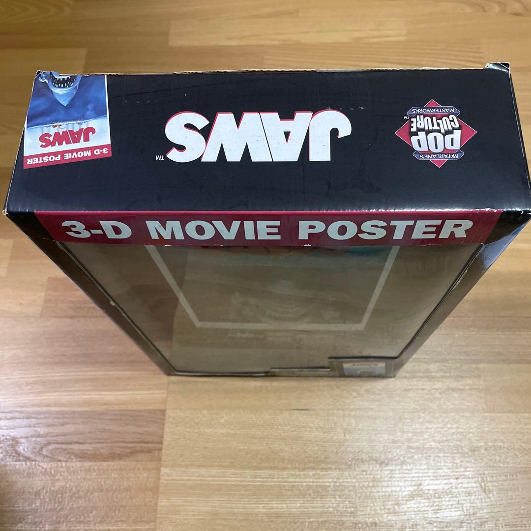 ジョーズ JAWS フィギュア 3Dポスター