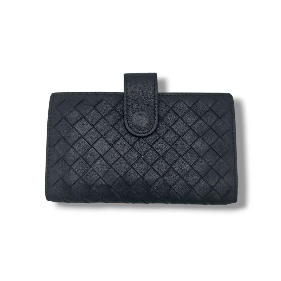 【大人気】ボッテガヴェネタ　レザー　キーケース　編み込み 　ブラック　希少