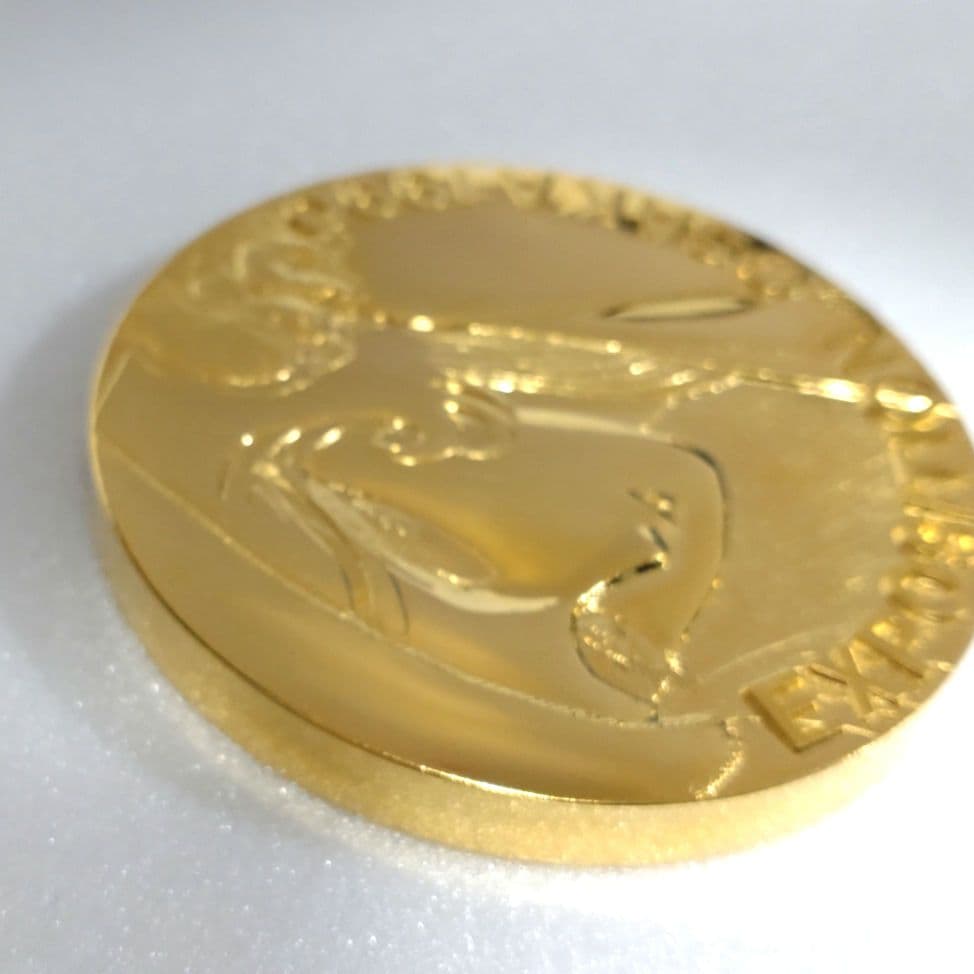 銀河鉄道999 メーテル　メダル \"EXPOSITION OSAKA 1990\"