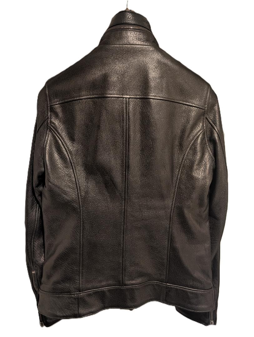 定価18万 junhashimoto ディアスキン インナー ライダース 鹿革