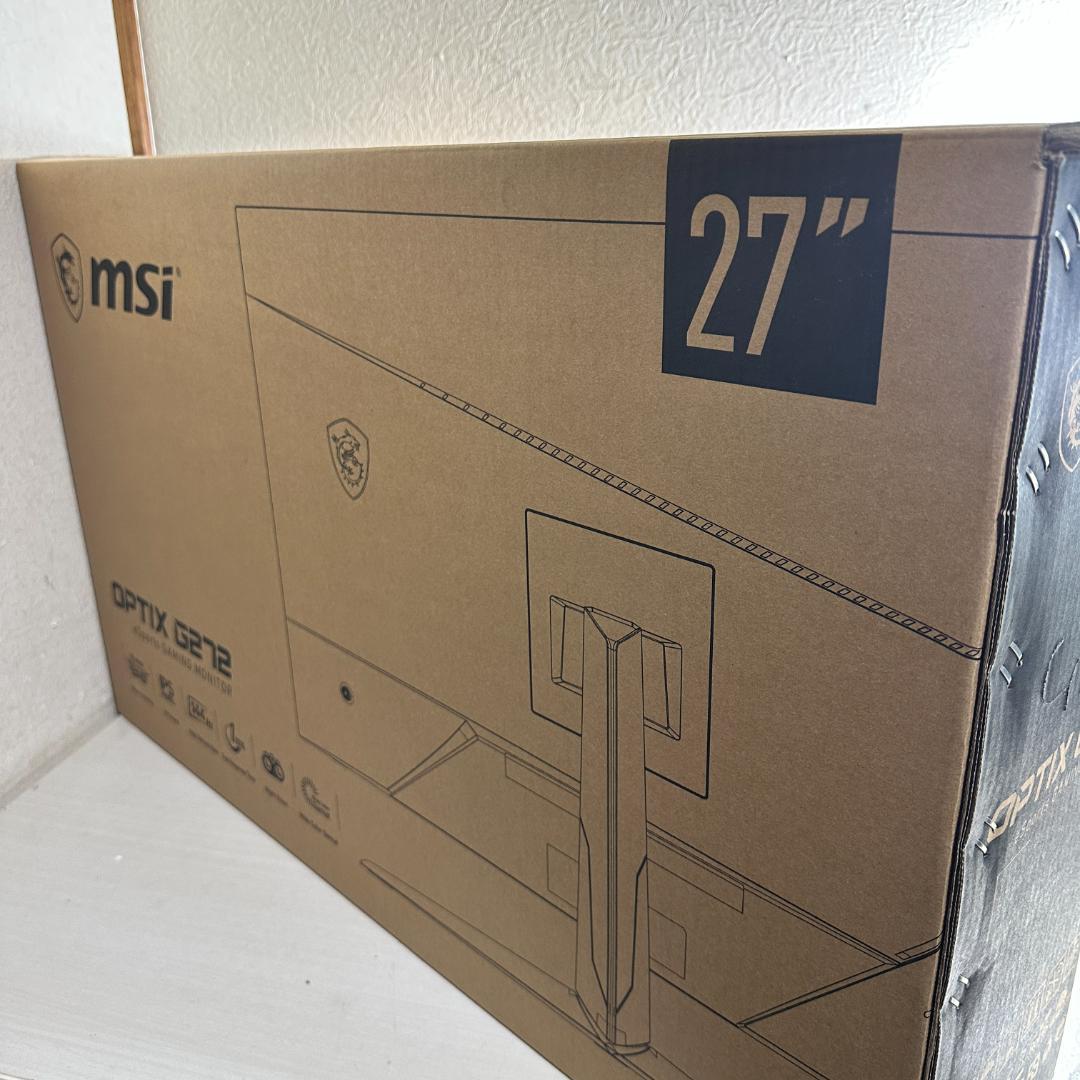 MSI 144Hz 27インチ ゲーミングモニター