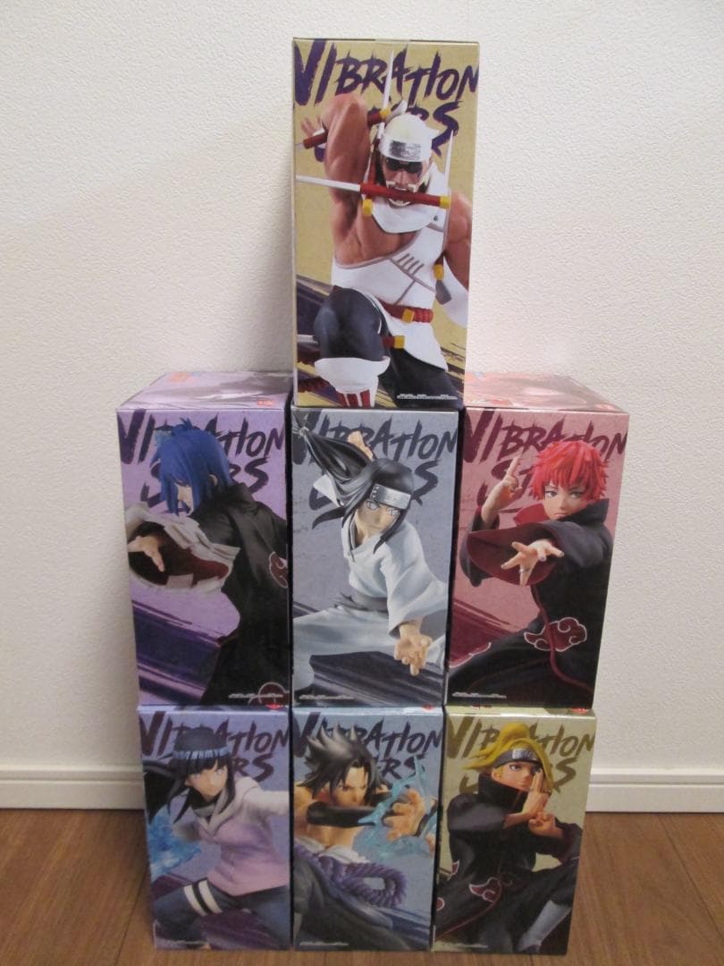 ナルト疾風伝 VIBRATION STARS サスケ 小南 サソリ 日向ネジ 他