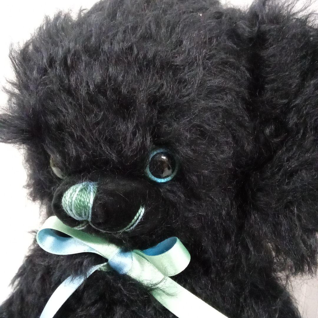 【M2512-10】メリーソート テディベア 33/50 チーキー ブラック 鈴