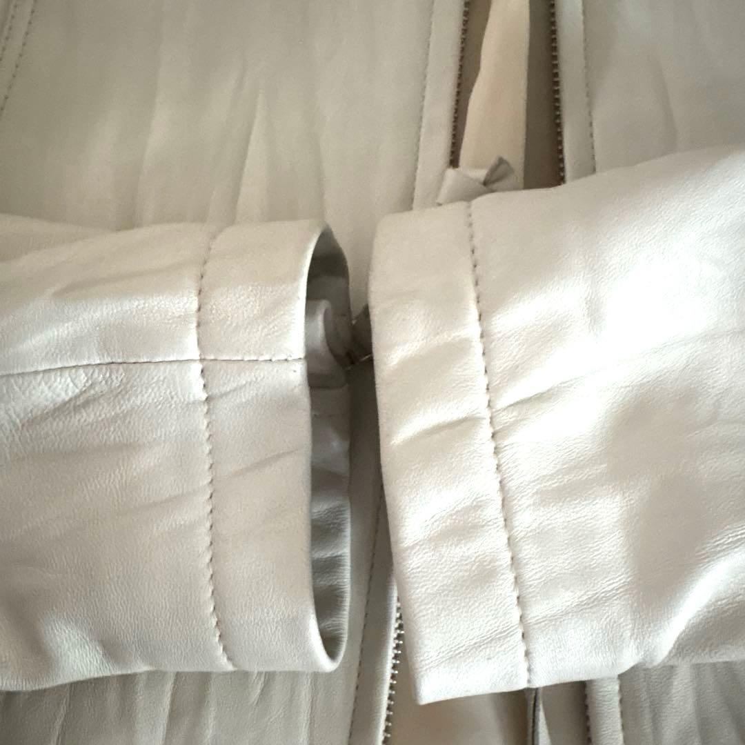 【希少✨】オールド ユニクロ 本革 ラムレザー シングルライダース ジャケット