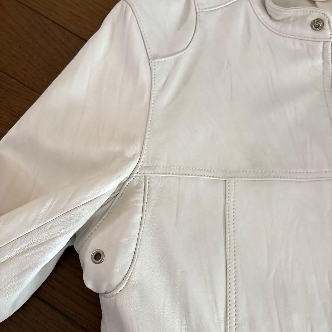 【希少✨】オールド ユニクロ 本革 ラムレザー シングルライダース ジャケット