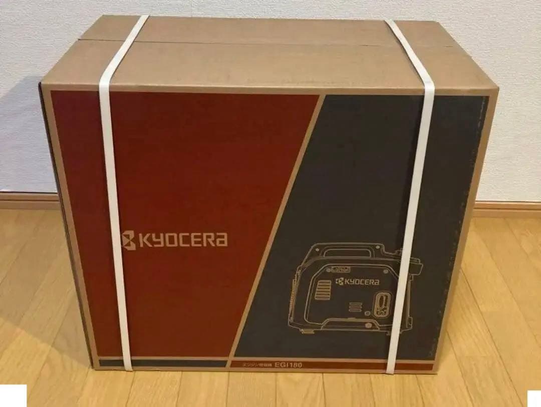 (大阪引取り特価)KYOCERA EGI180 インバーター発電機 1.8kVA